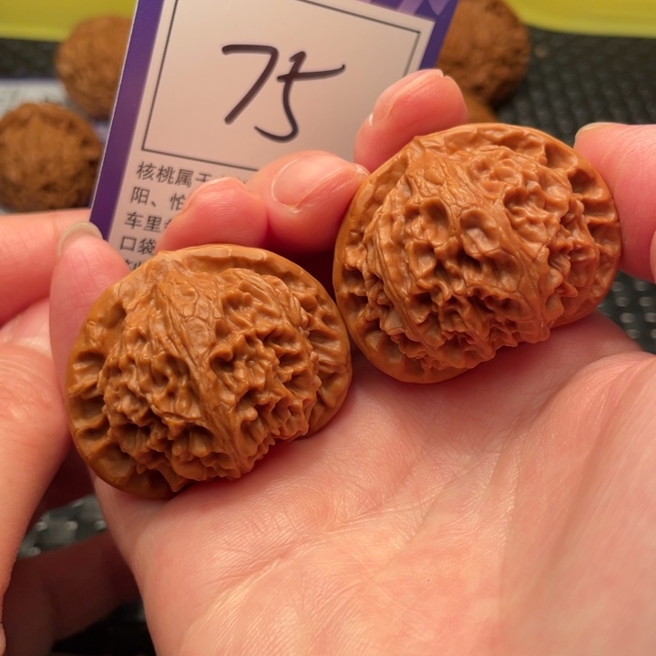 文玩核桃把件41宫灯是75