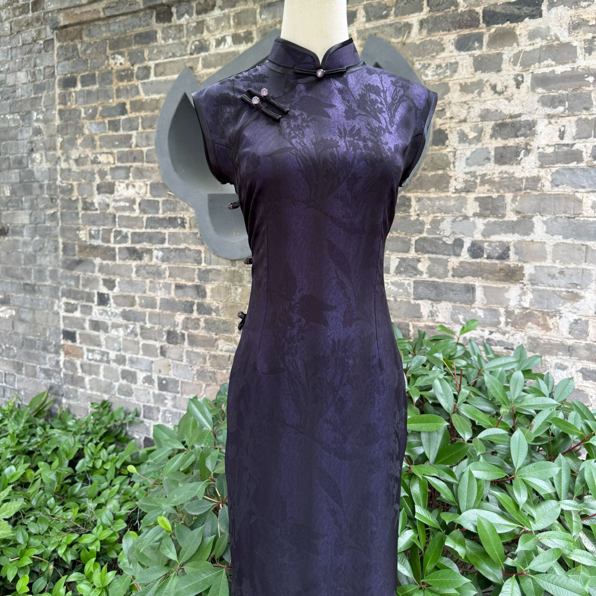 【柔风草香】2025年新中式夏季新款复古百搭日常淑女旗袍