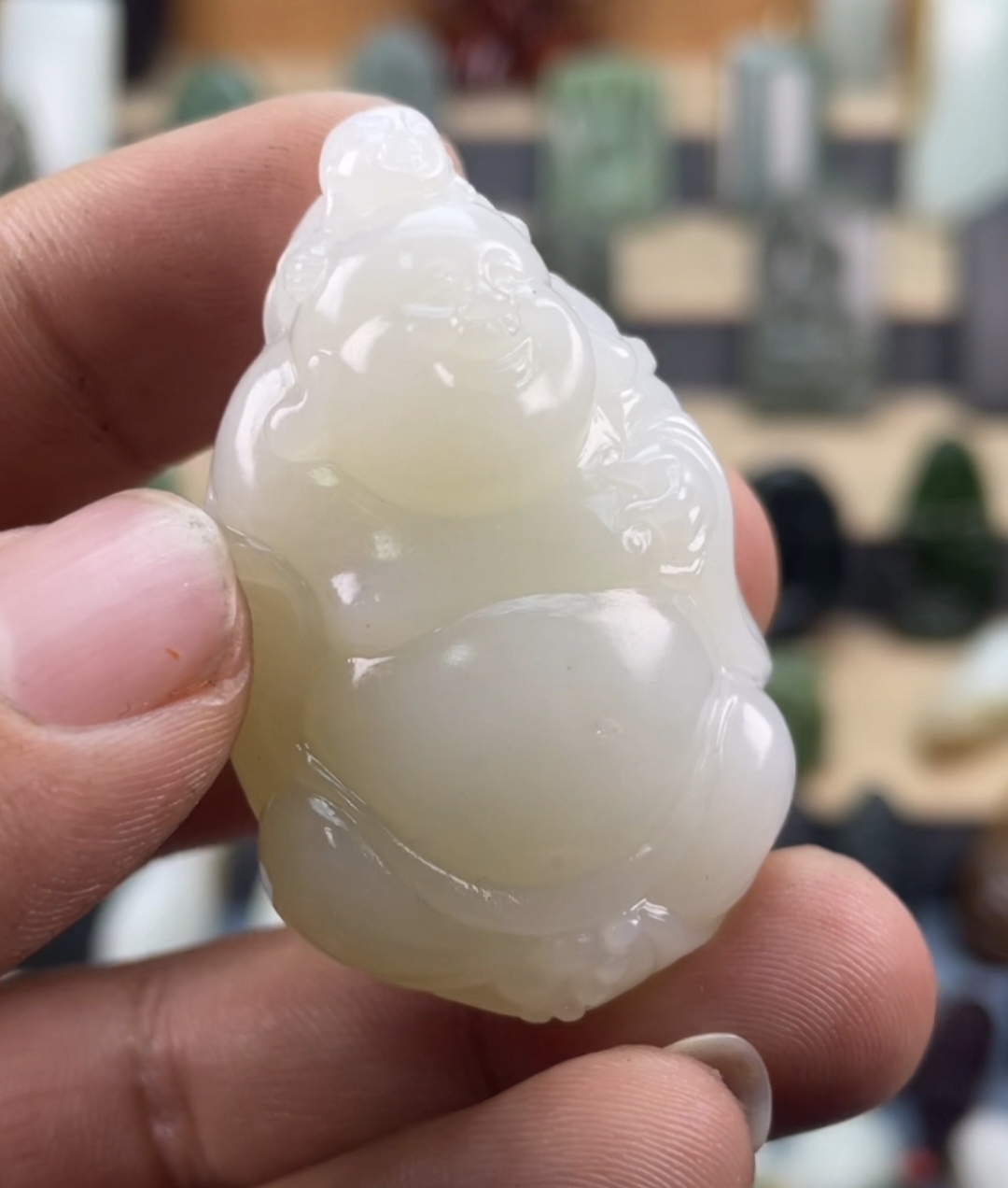 【阿良的玉】和田玉挂件未镶嵌