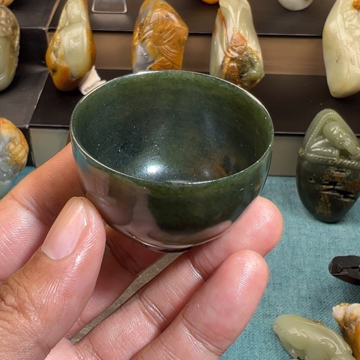 和田玉未镶嵌摆件