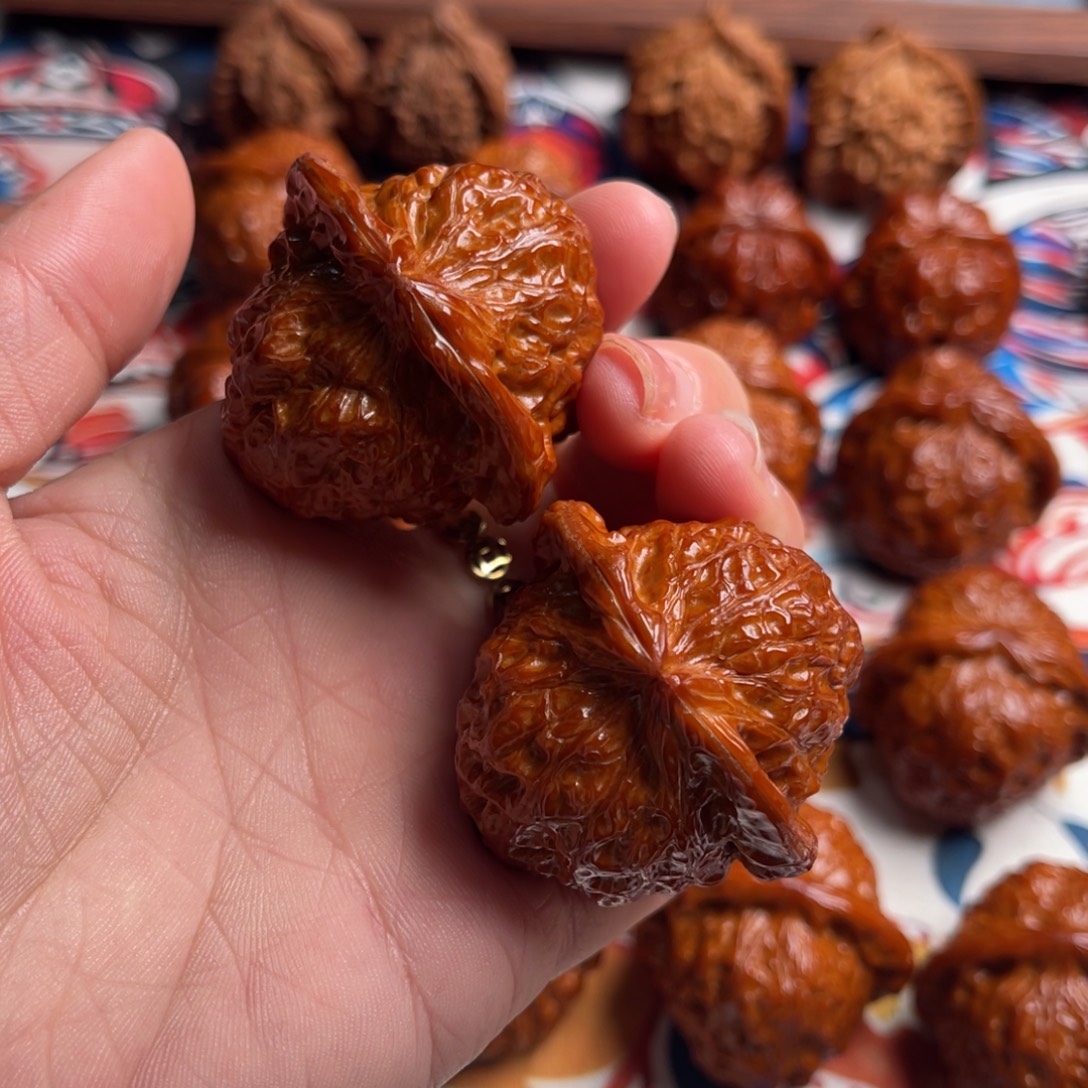 文玩核桃吊坠南瓜墩43