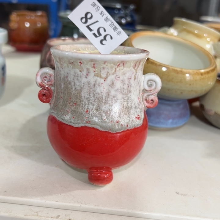 活动价满30包邮景德镇手工花盆