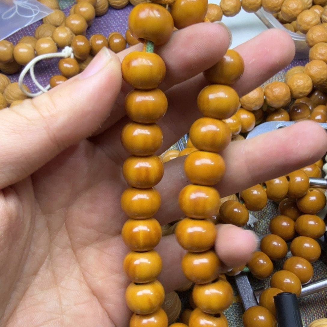 手串/手链核桃猴头贝果聚宝盆料