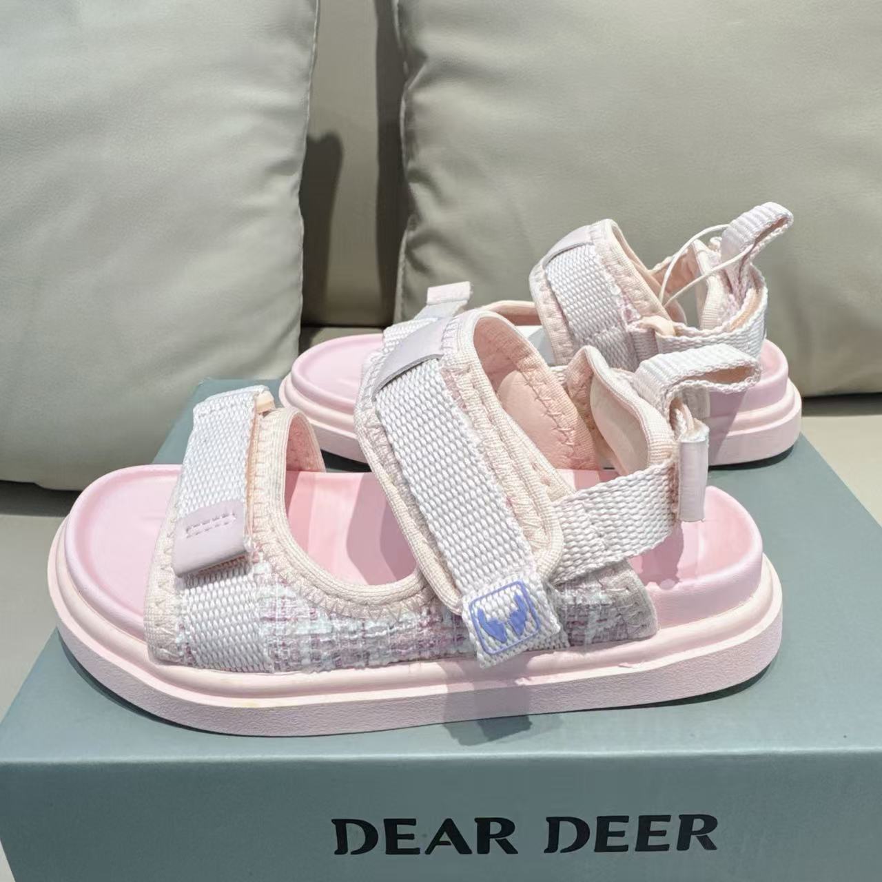 迪迪鹿沙滩凉鞋夏季女童百搭女童5011