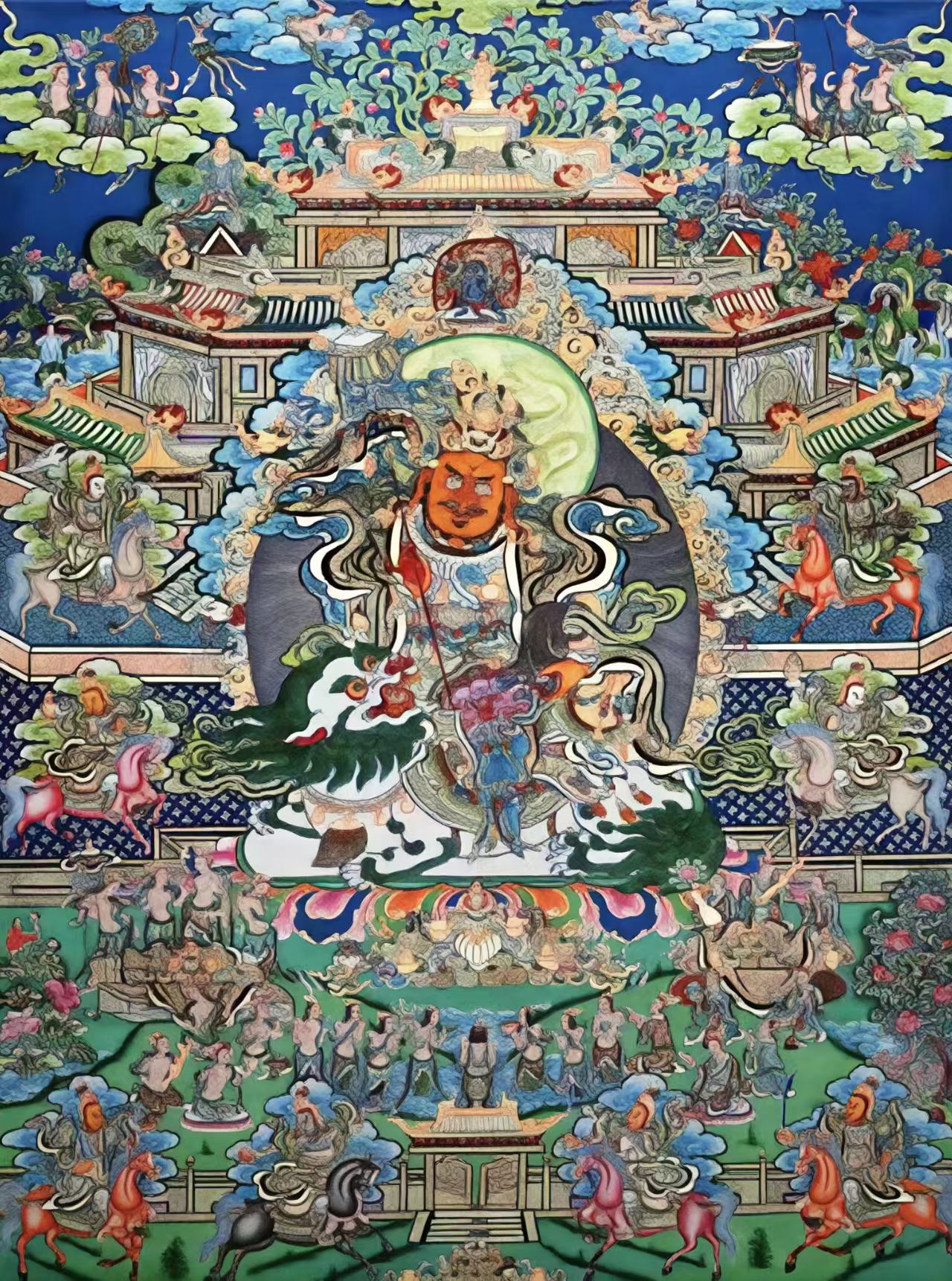 唐卡黄财神TK16087