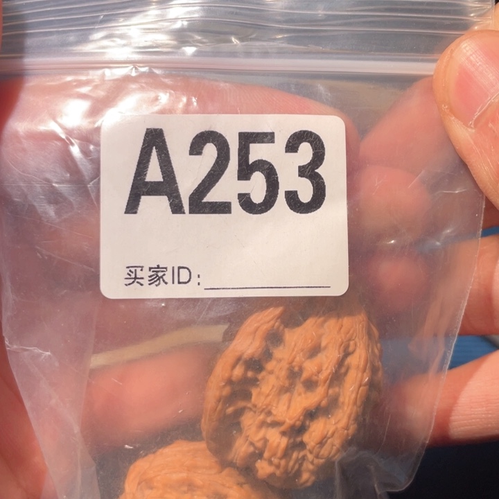 文玩核桃把件253虎头