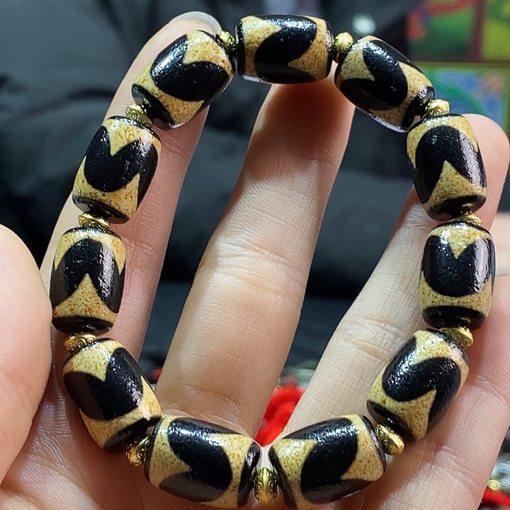 玛瑙/玉髓手串合金189