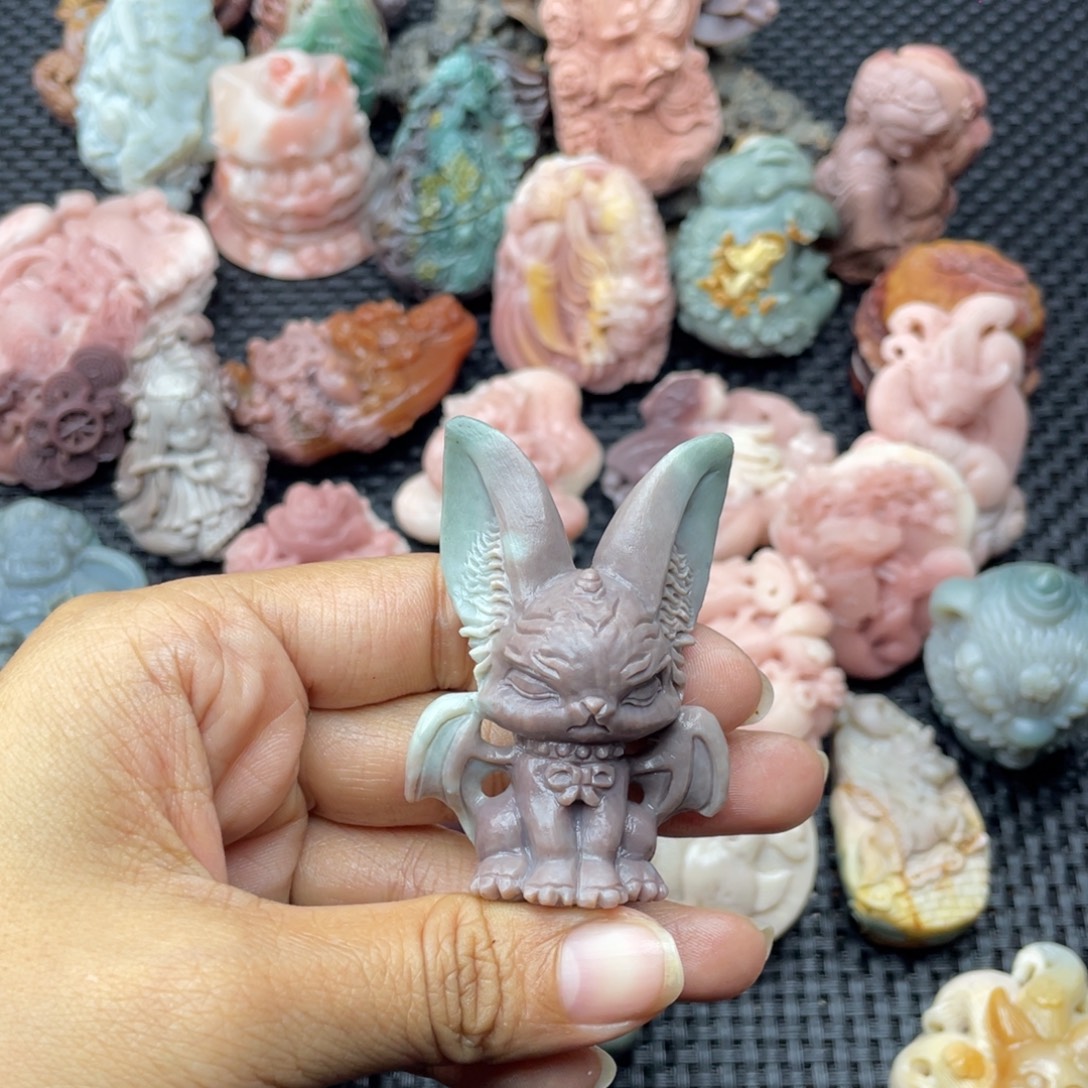 铕***万石英质玉未镶嵌吊坠(不含链)