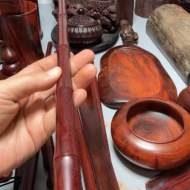 希***戈印度小叶紫檀竹节