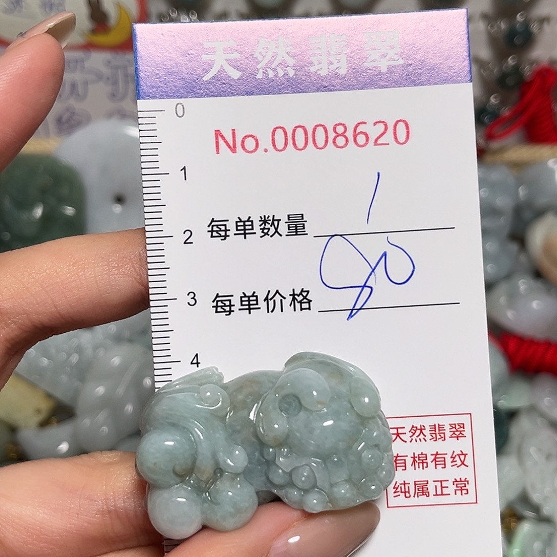 翡翠未镶嵌颈饰貔貅