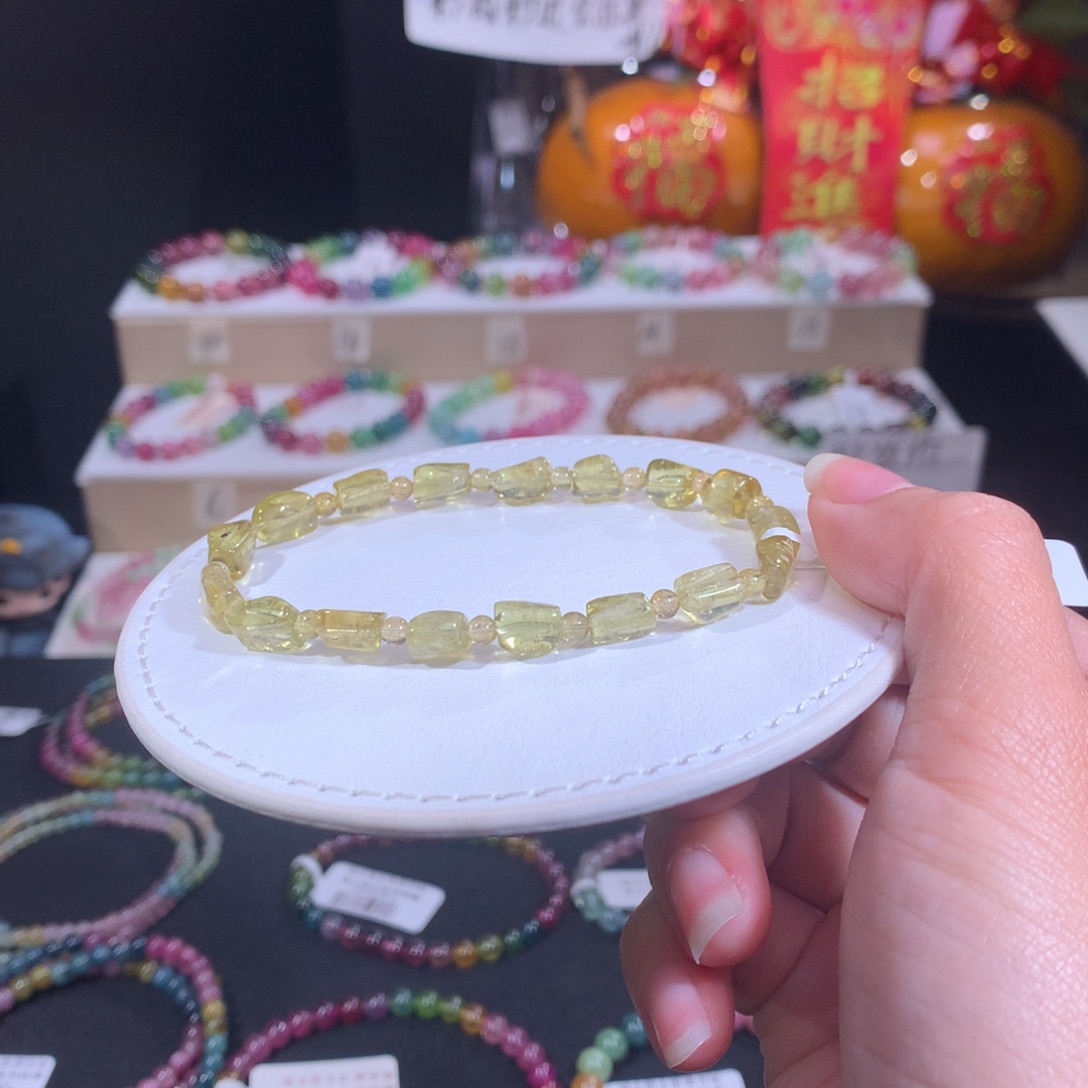 碧玺手链未镶嵌碧玺