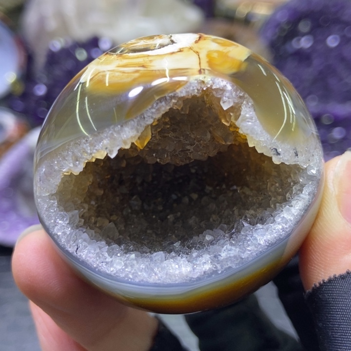 水晶迷你开口笑未镶嵌