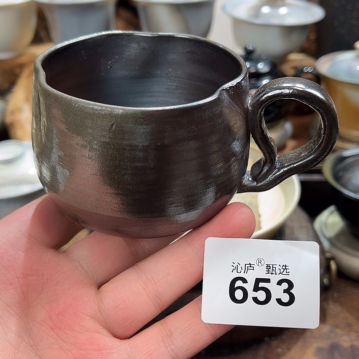 沁庐柴窑古法柴烧全手工茶具