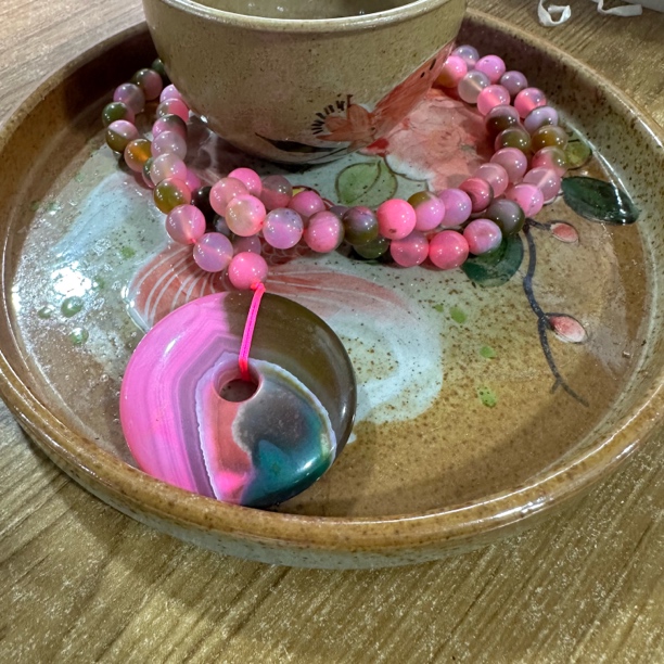 s-3044边境收货华佗石项链