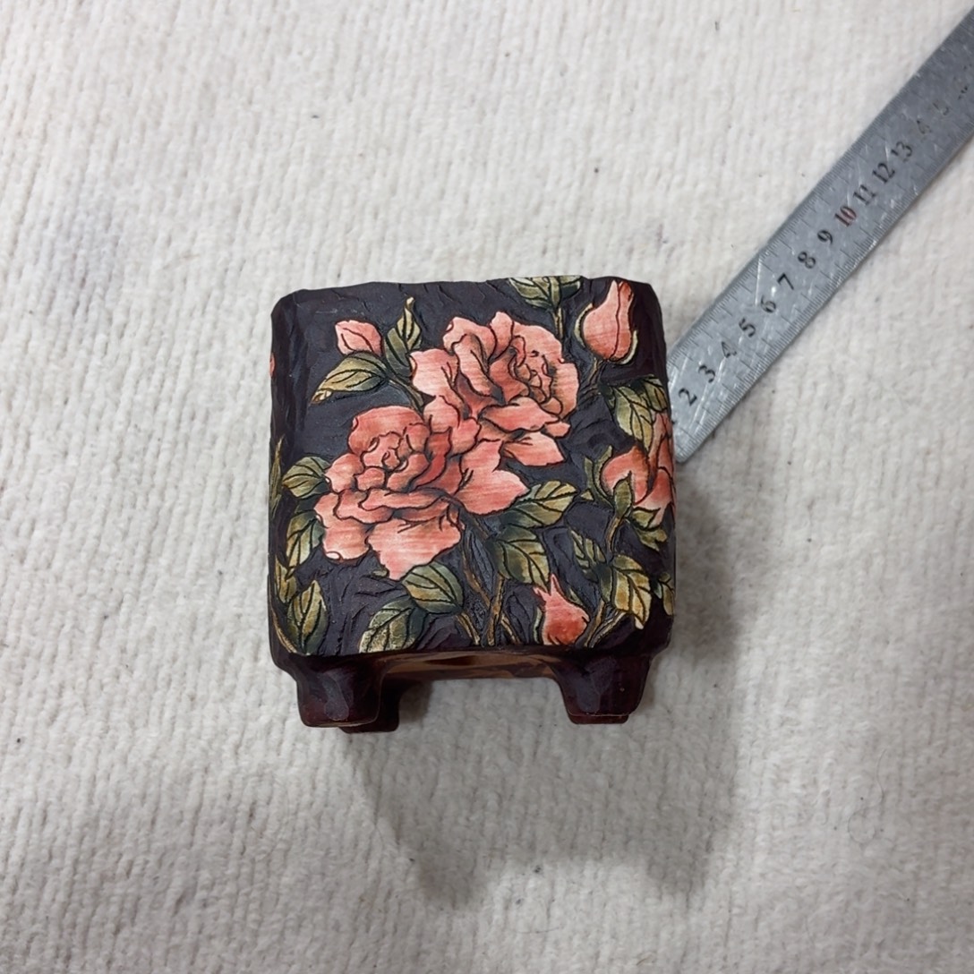 大***、花盆紫砂陶瓷多肉花盆微瑕