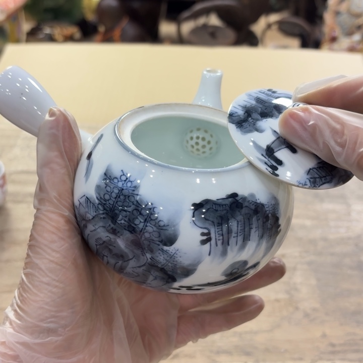 陶瓷古美术置物摆件