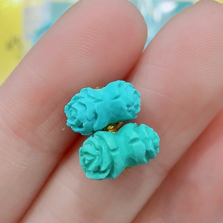 绿松石未镶嵌珠宝奇石