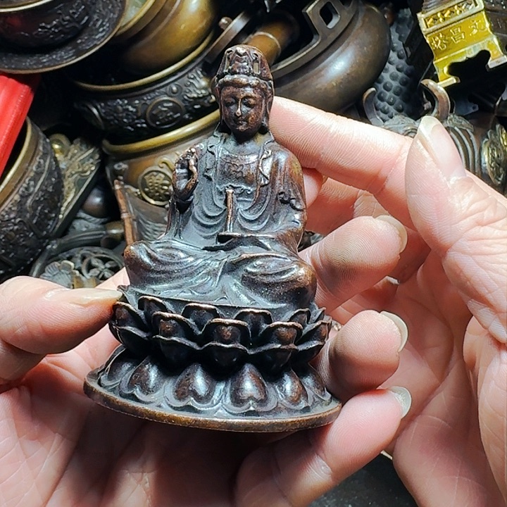 铜器摆件收收藏藏
