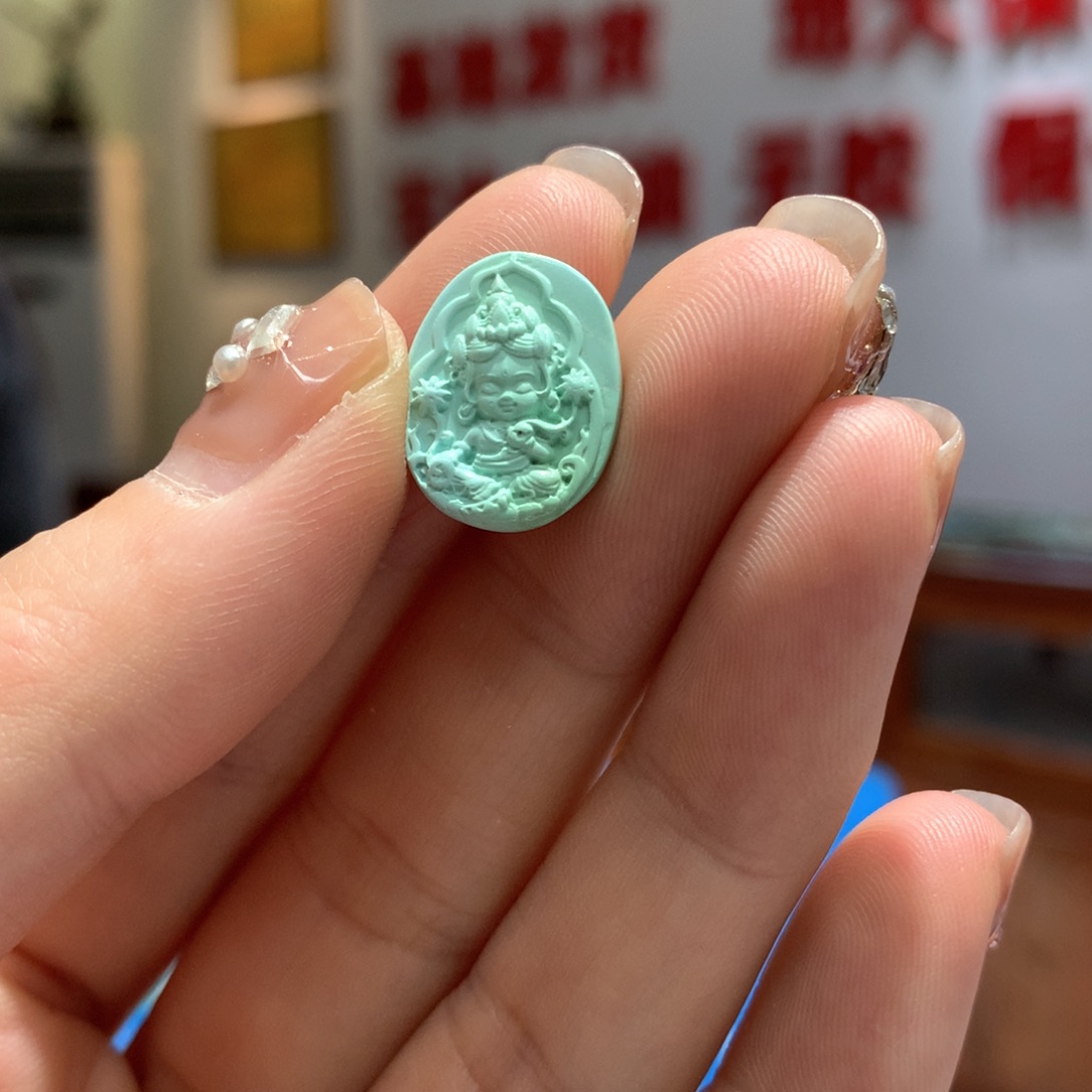 绿松石配饰未镶嵌