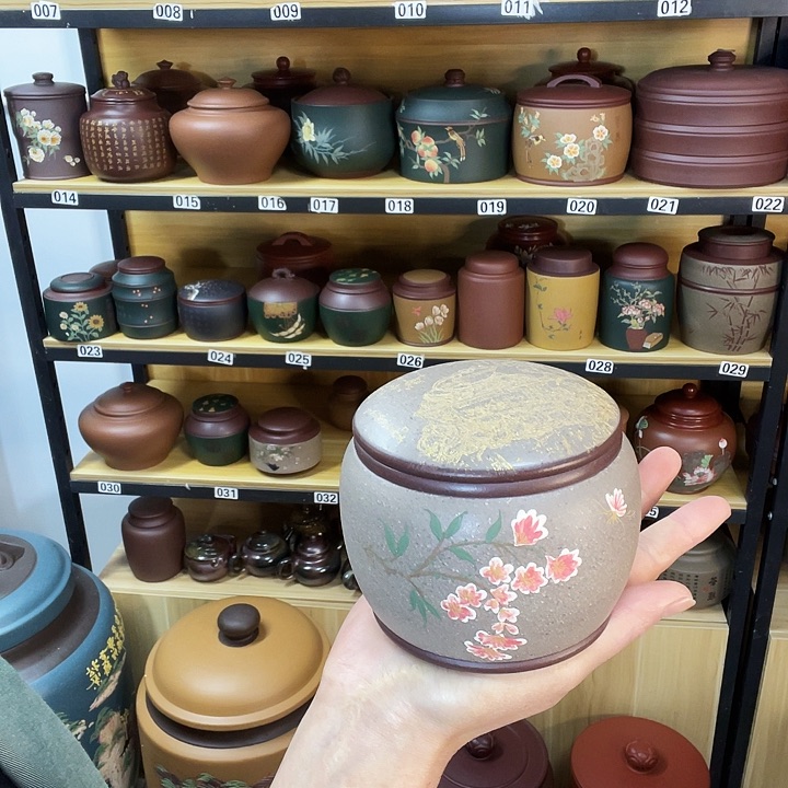 紫砂茶叶罐紫砂茶叶罐