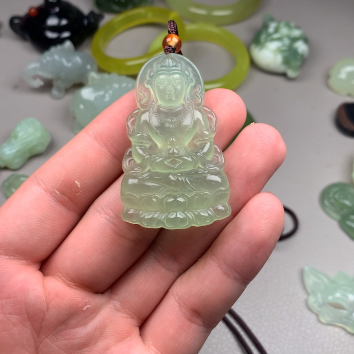 【闪购商品】蛇纹石玉未镶嵌岫玉