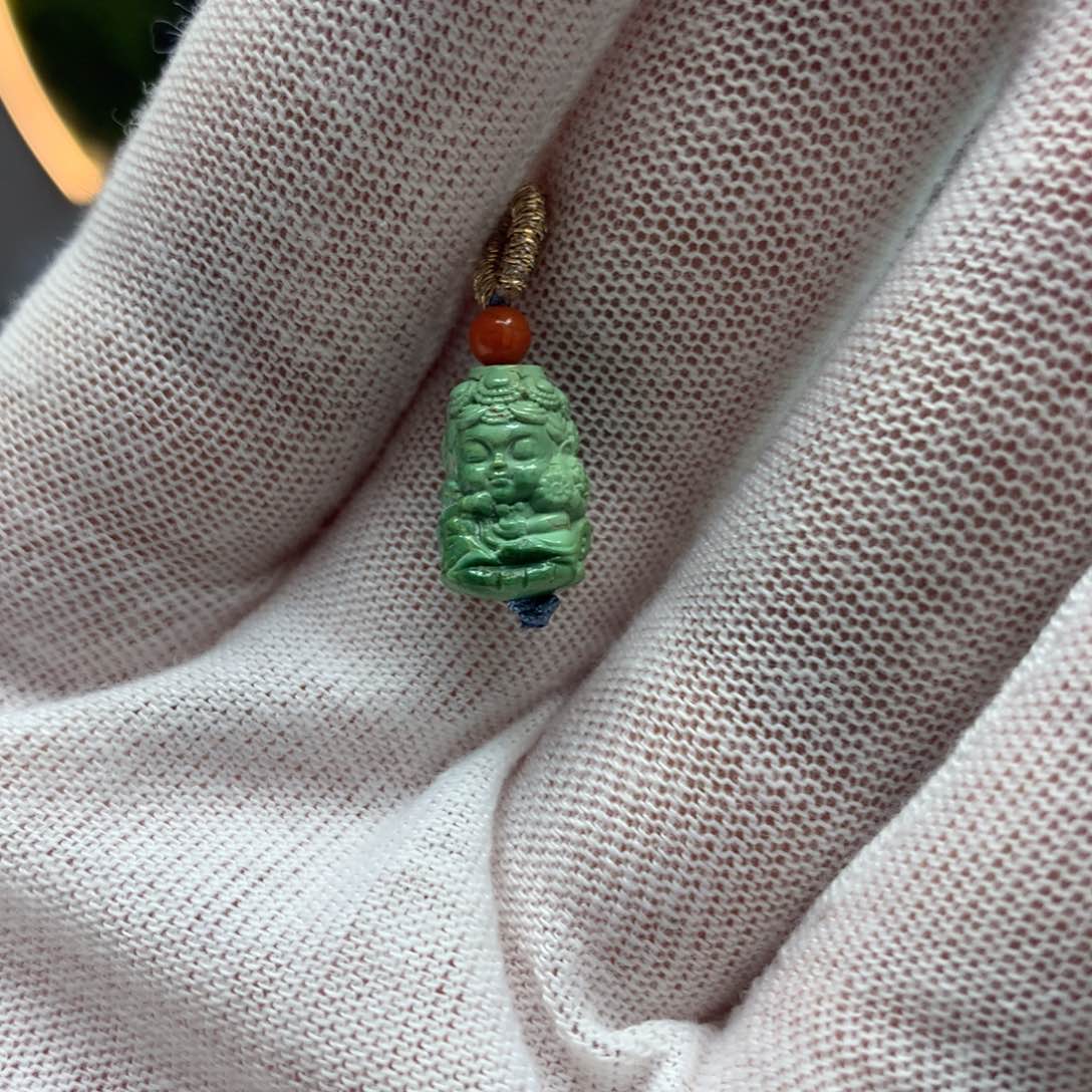 绿松石挂件未镶嵌