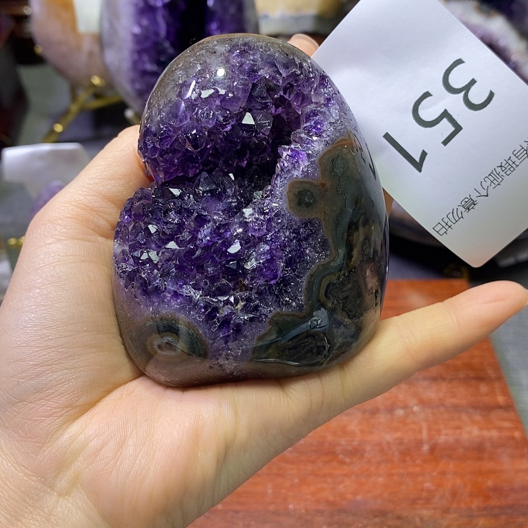 未镶嵌珠宝半成品紫晶