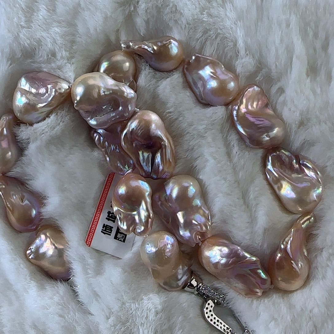 未镶嵌项链定制210淡水珍珠