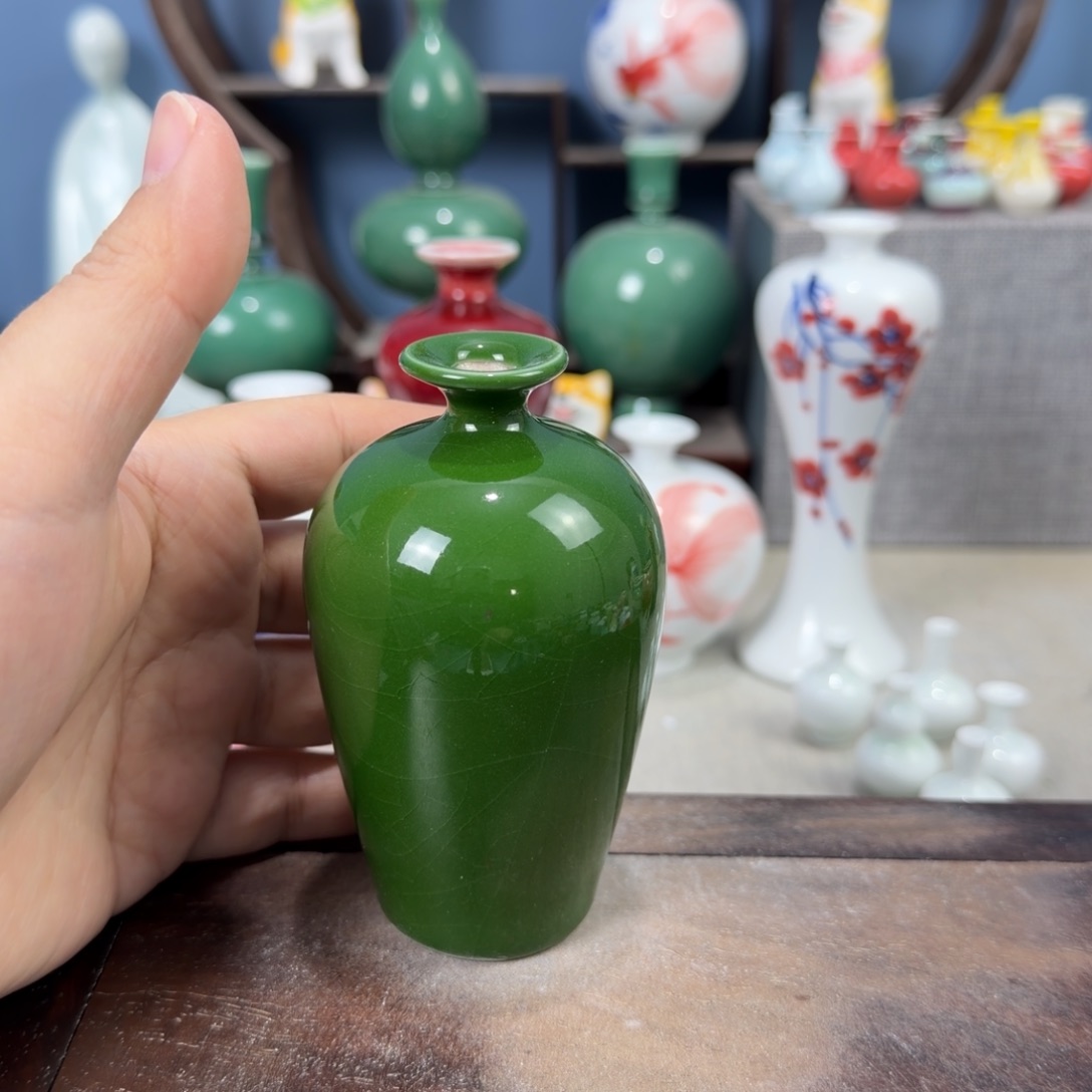 陶瓷手工小花器摆件