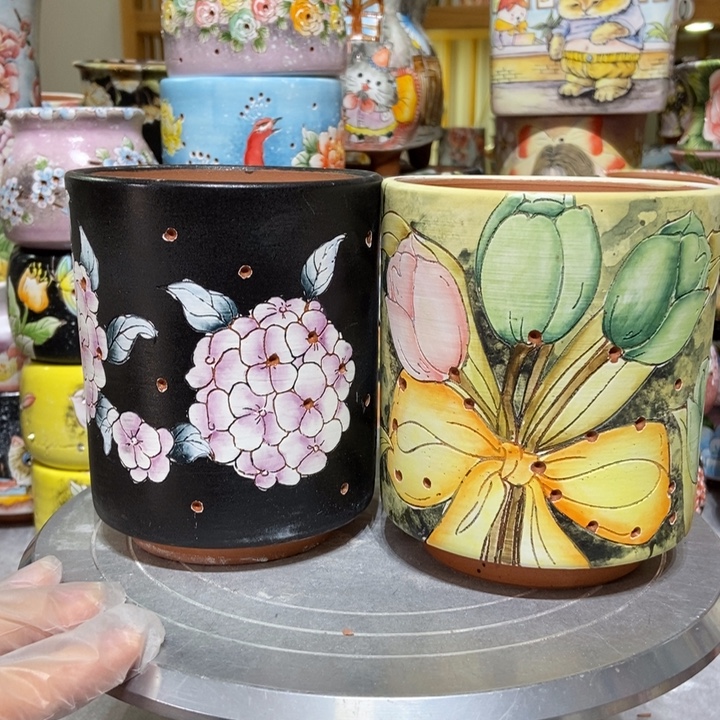 景德镇艺术手绘作品