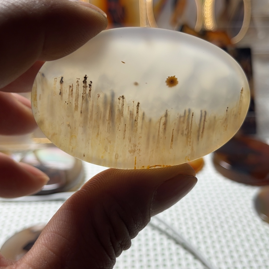 玛瑙/玉髓未镶嵌吊坠(不含链)