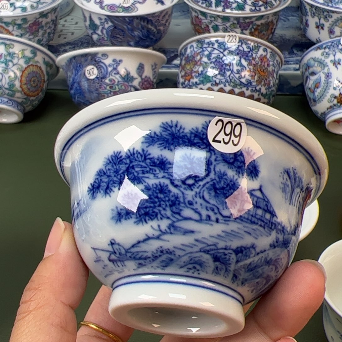 木木景德镇纯手工纯手绘茶具299