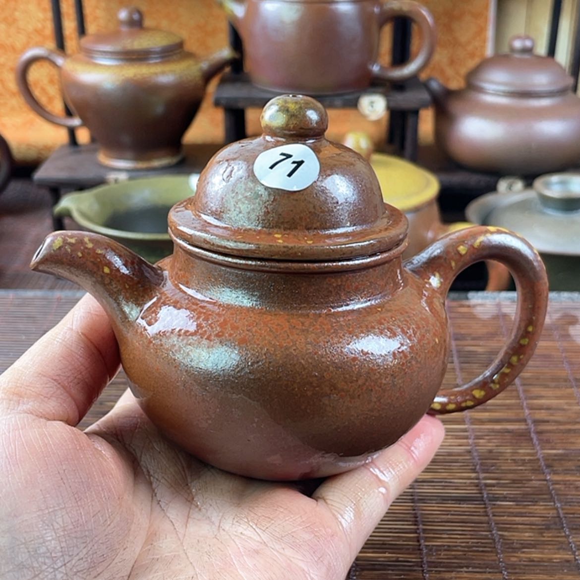 【闪购商品】柴烧茶壶180毫升左右微瑕福利