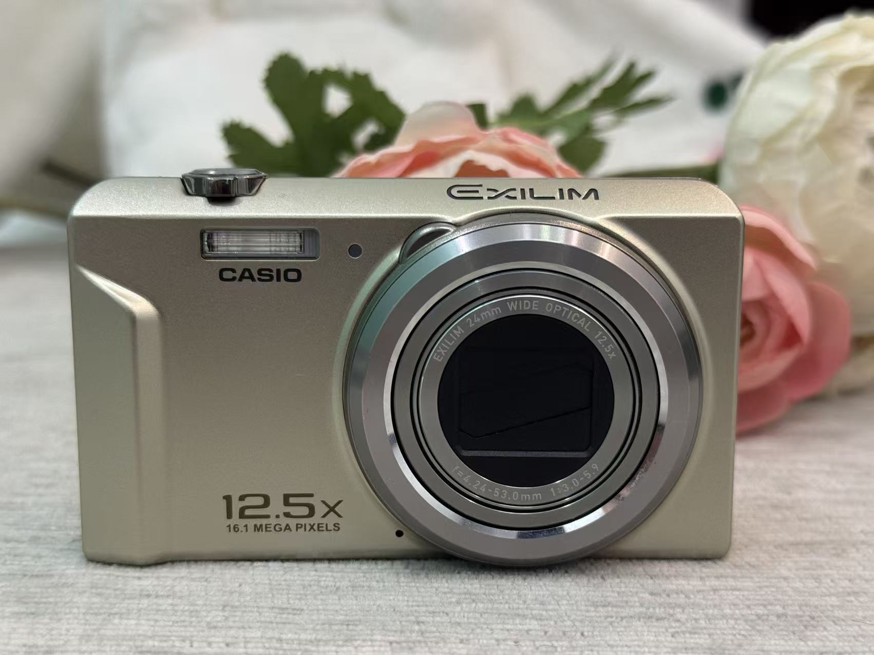99新 Casio/卡西欧 爆款卡西欧ZS150出片神器复古冷白