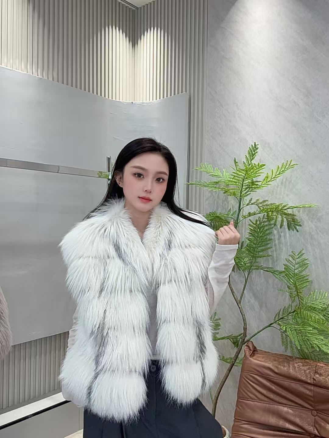 BLFur【凡尔赛之梦】F966芬兰进口狐狸毛皮草外套女款爆款2025新款
