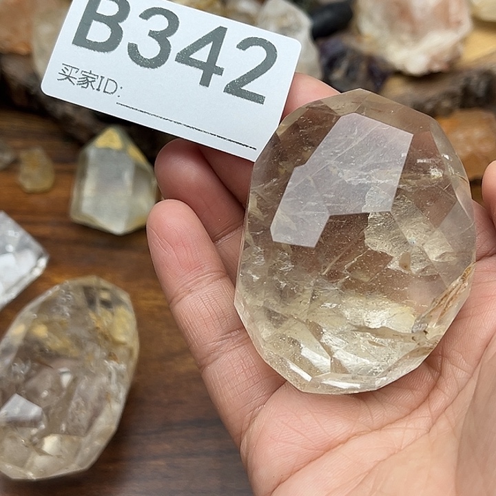 米****未镶嵌水晶珠宝半成品默认微瑕