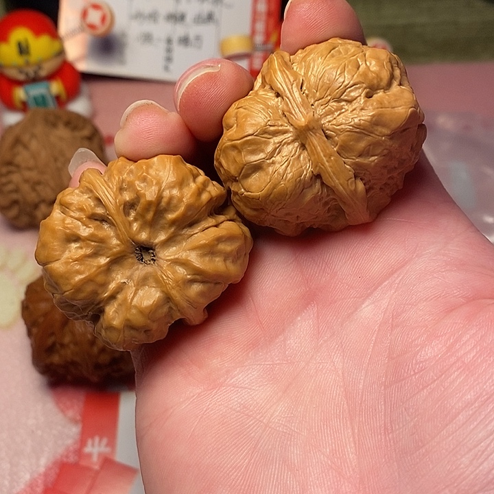 把件文玩核桃蛤蟆头