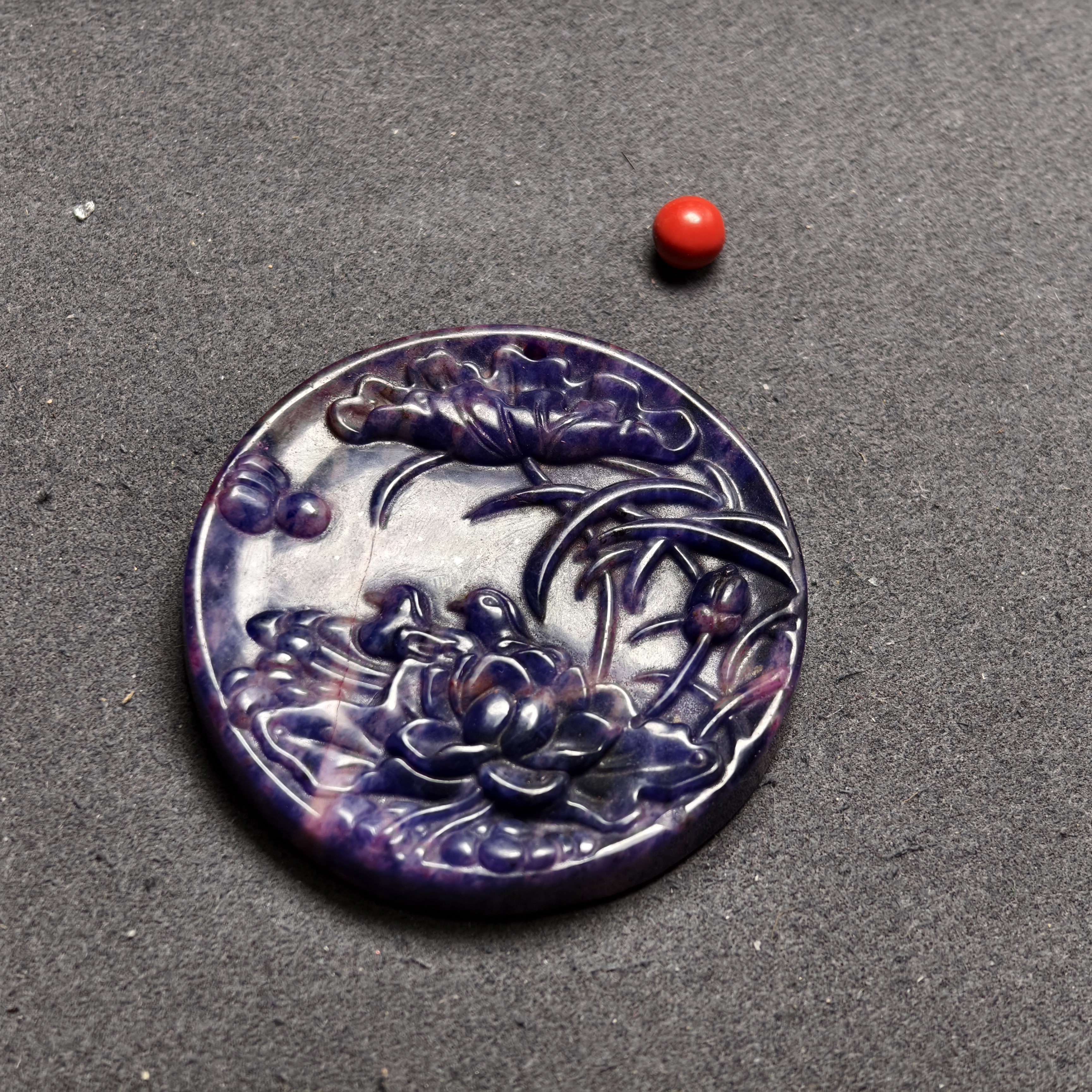  SJL夜莺雕刻吊坠24-198