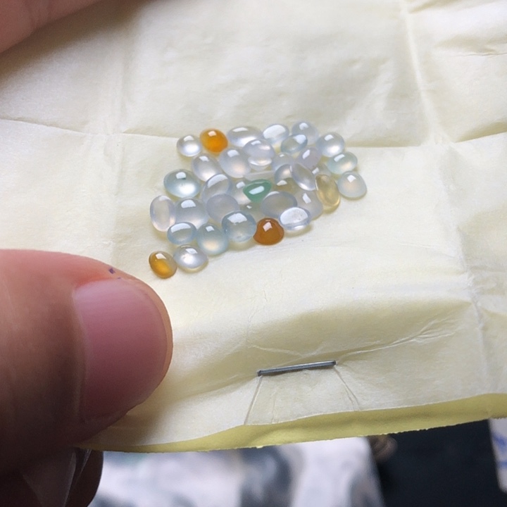 定制翡翠未镶嵌天然翡翠8号