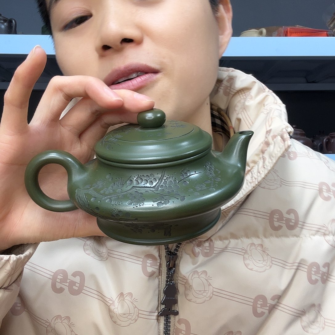 紫砂茶壶民间手艺人全手工制作