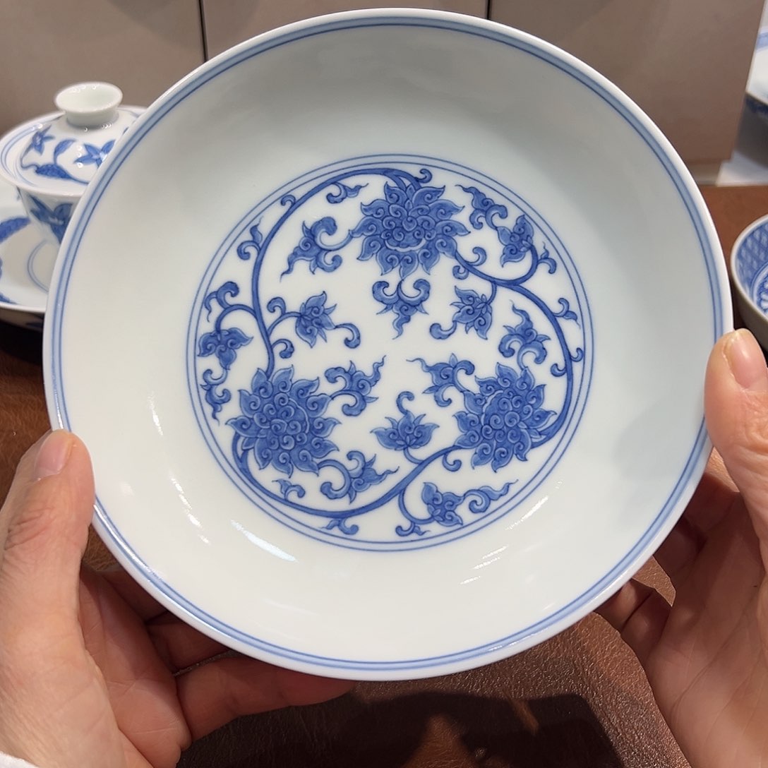 壶承缠枝壶承17厘米