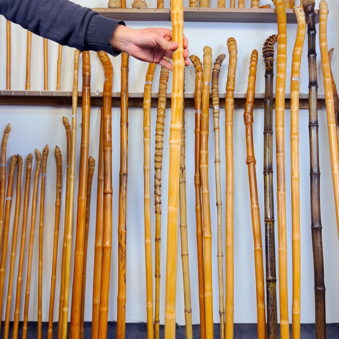 1398玉竹杖登山杖手持拐棍