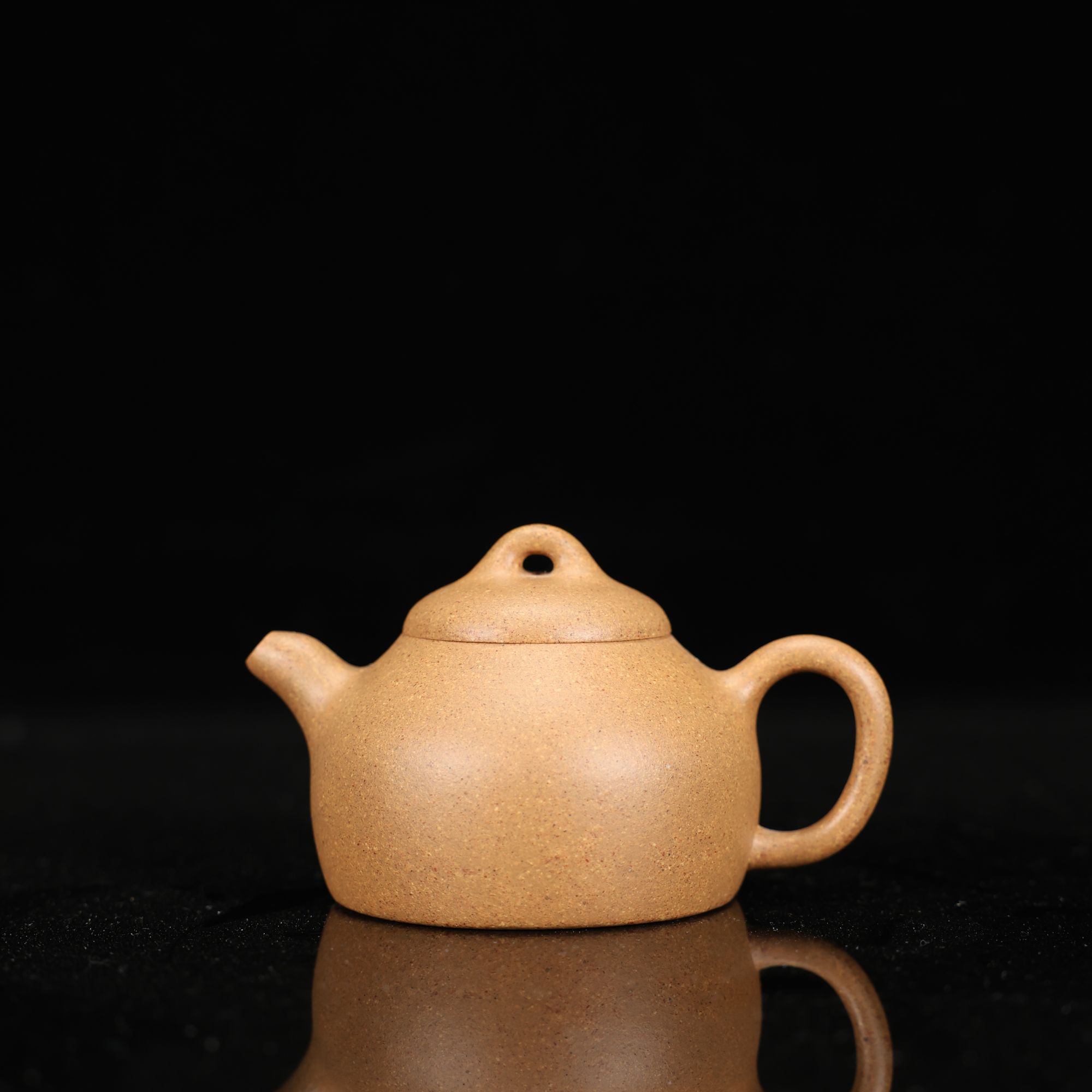 乳瓢段泥全手紫砂壶