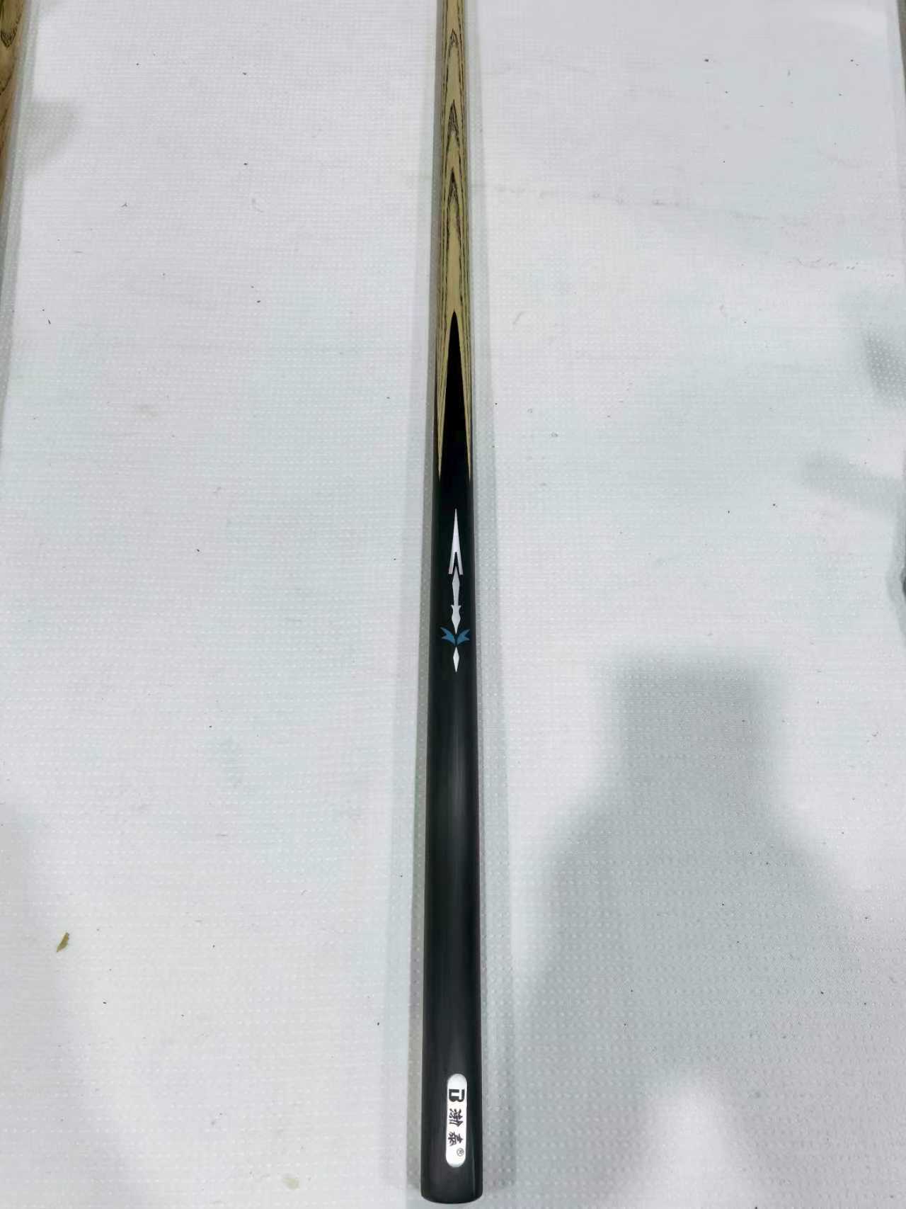 【灵剑】手工免漆镶嵌冰尘一体高级白蜡木小头台球杆