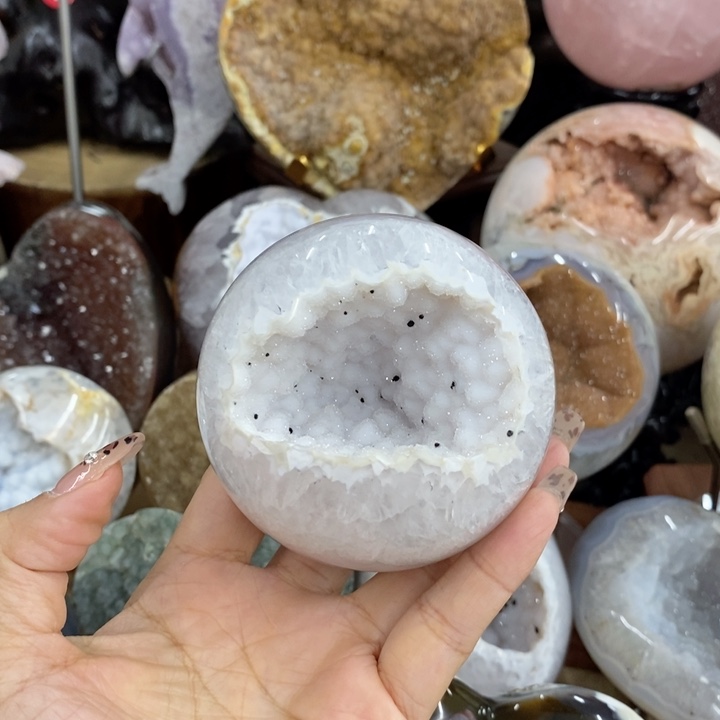 未镶嵌紫晶珠宝半成品15