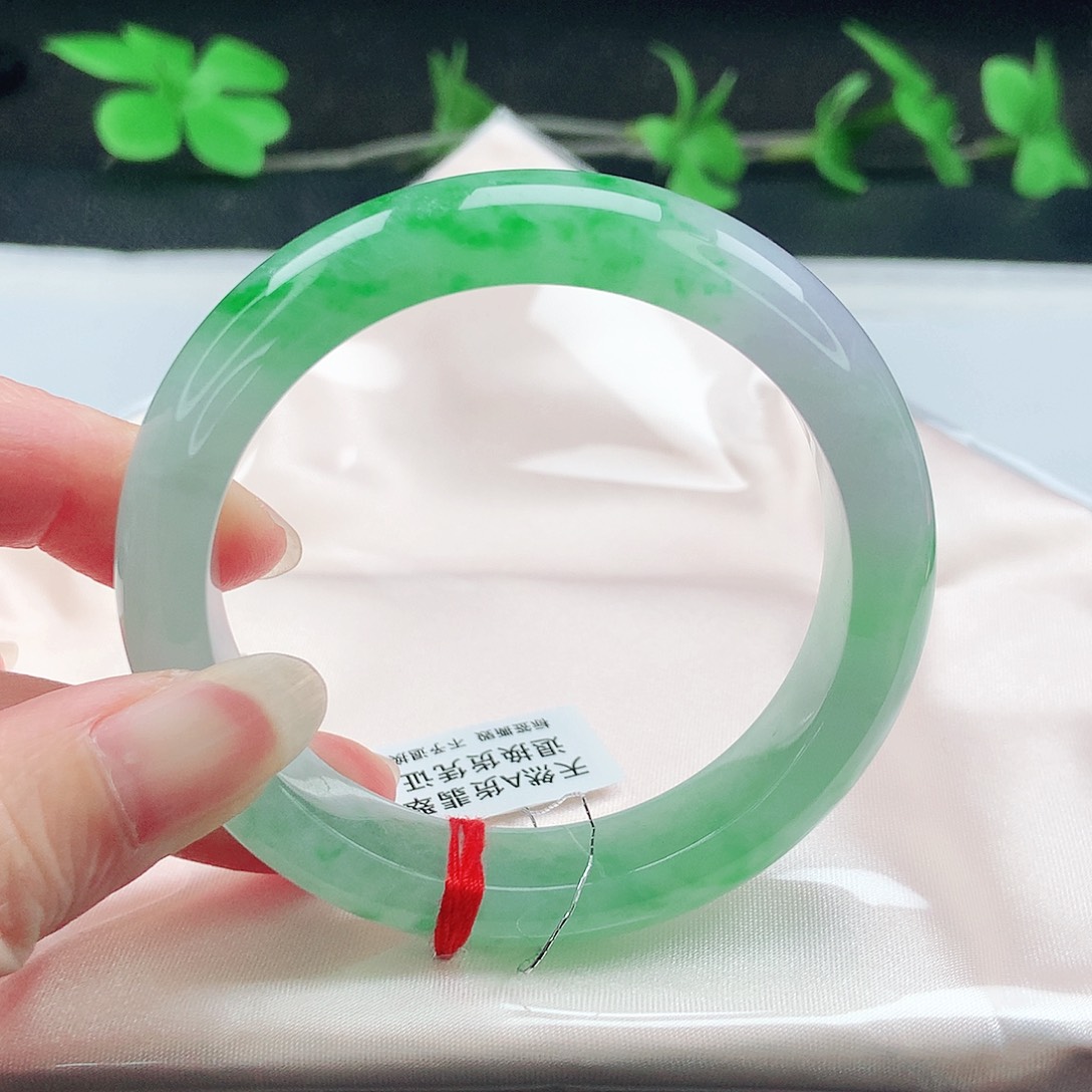 未镶嵌手镯翡翠53圈