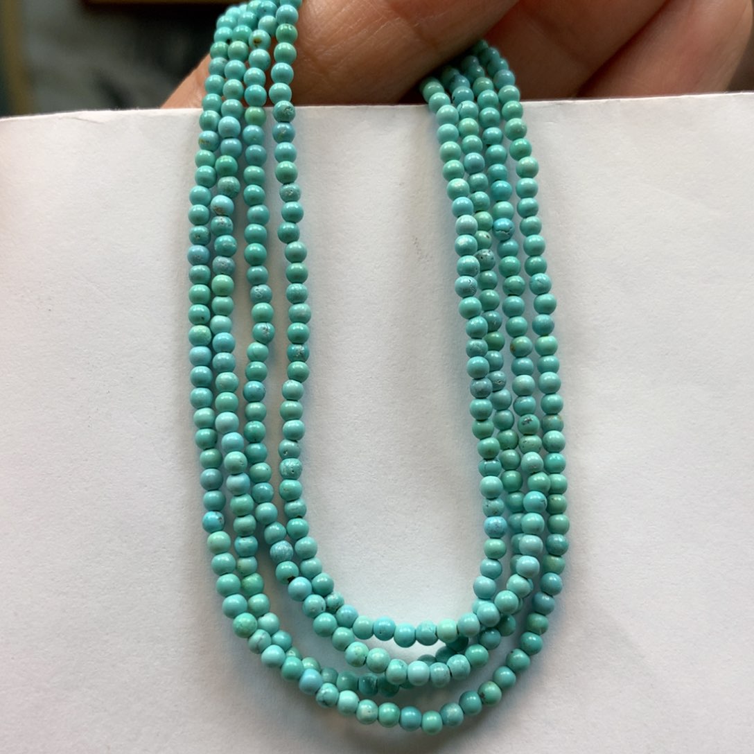 绿松石长链未镶嵌