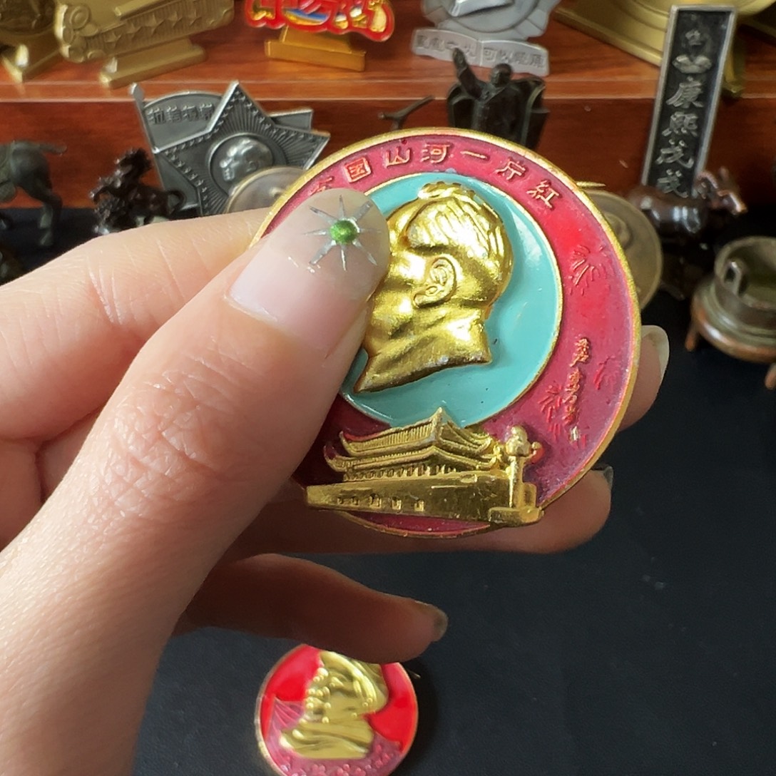 金属直播间专属摆件