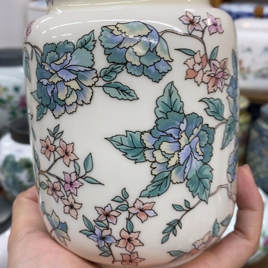 瓷片陶瓷茶叶罐密封罐