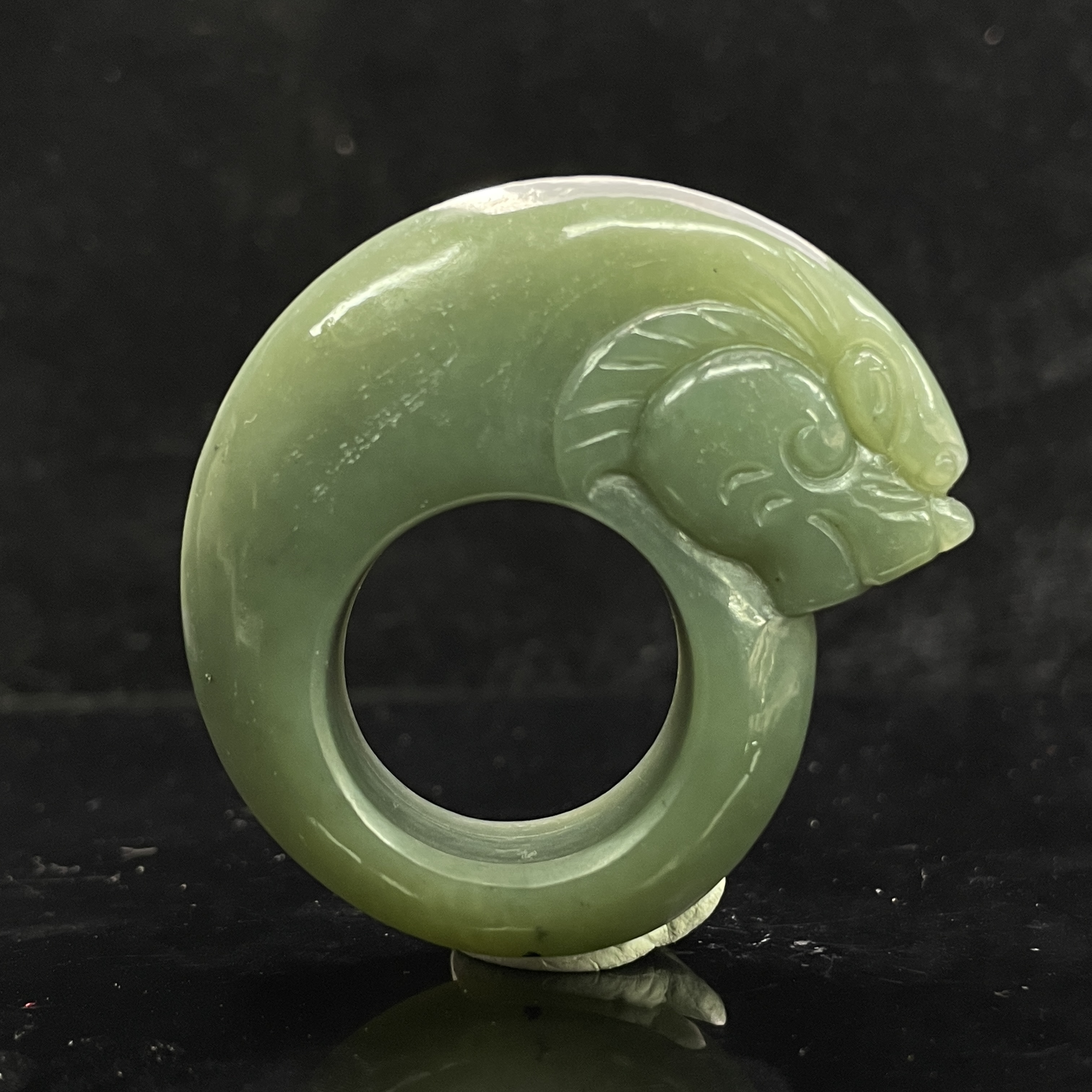 A871 和田玉雕件 DD931346